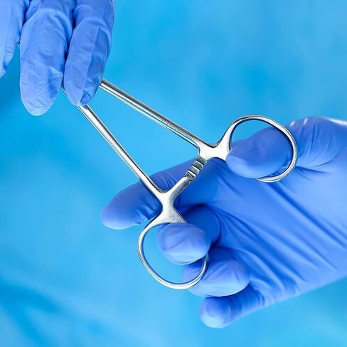 Ultimate Hemostat Set, 6 Piece Ideal for Hobby Tools, Electronics, Fishing and Taxidermy - 7.5", 5.5" and 3.5", Stainless Steel, Curved & Straight in Kuwait