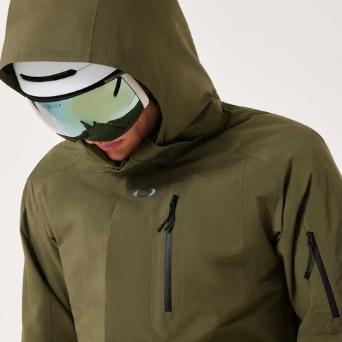 Oakley Mens Sub Temp Recycled Gore-Tex Jacket 2.0, Army Green, Medium in Saudi Arabia