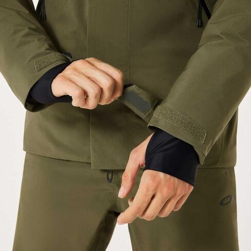 Oakley Mens Sub Temp Recycled Gore-Tex Jacket 2.0, Army Green, Medium in Saudi Arabia