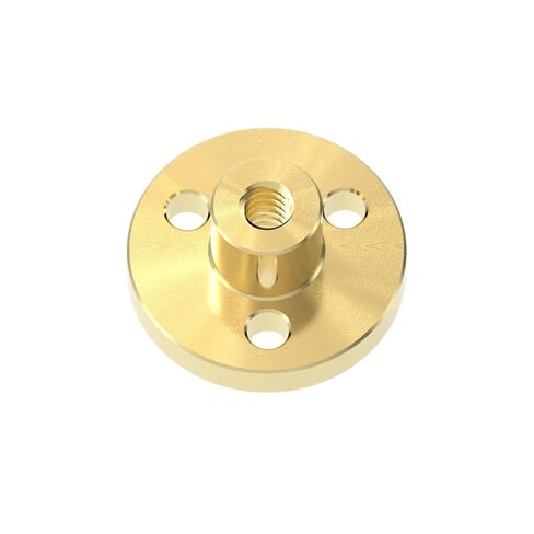 1PC Lead Screw Brass Nut Used for Stainless Steel Trapezoidal Screw Rod 3D Printer Accesoires(Pitch 1mm Lead 1mm) in Saudi Arabia