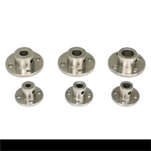 1PC Stainless Steel Flange Coupling Plate Inner Diameter 4mm 5mm 6mm 7mm 8mm 10mm(Inner 6mm Outer 10mm) in Saudi Arabia