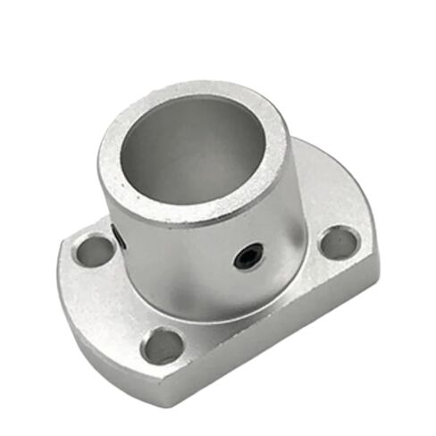 1Pcs Flat Flange Guide Shaft Support Optical axis Support 6 8 10 12 15 16 20 25 30(4mm) in Saudi Arabia