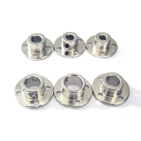 6pc Rigid Flange Coupling Motor Guide Shaft Coupler Motor Connector 3/3.17/4/5/6/7/8/10/11/12mm(3mm) in Saudi Arabia