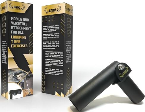 مرفق مرساة لصف الألغام الأرضية من Gainz Barbell للوحة الوزن - بار على شكل حرف V/T-Bar، دوران 360 درجة (لألواح الوزن ذات الفتحتين) in Kuwait