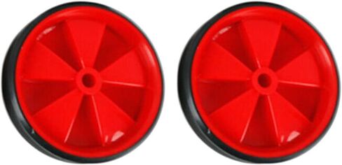 Pink Bicycle Training Wheels for Kids - 1 Pair Cycling Support Wheels, Low Noise Rubber Bike Assist Wheel Stabilisers in Kuwait