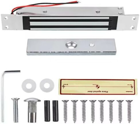 Flush Mount Electromagnetic Lock 600LBs/280KG Holding Force Embedded Electric Magnetic Electromagnetic Door Lock in Kuwait