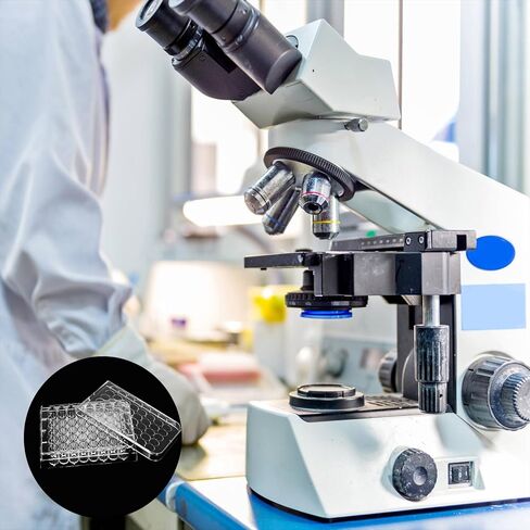 48 Well Cell Culture Plate Serving Tray, 2 PCS Pill Filler Tray, Tissue Culture Plate for Lab Equipment (Holes Dia: 1.1cm) in Kuwait