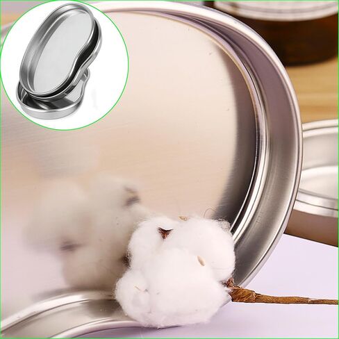 3 Packs Large Professional Medical Surgical Tray - Kidney Trays Flat Type Stainless Steel Dental Trays Thickening Lab Instrument Supplies Tools Tray for Dental Piercing Lab (8.4 * 5.6) in in Kuwait