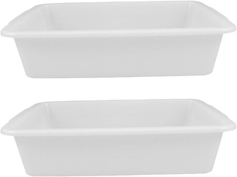 ULTECHNOVO 3Pcs Lab Trays 9.25X6.88X8.26 Inch Leak-Proof Plastic Laboratory Trays for Chemical Experiments Storage and Utility Organization in Saudi Arabia