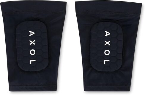 AXOL Built in Sleeve Shin Pads | Ultra Protection Gel Shin Guards for Adults (13+ to Adults) in Saudi Arabia