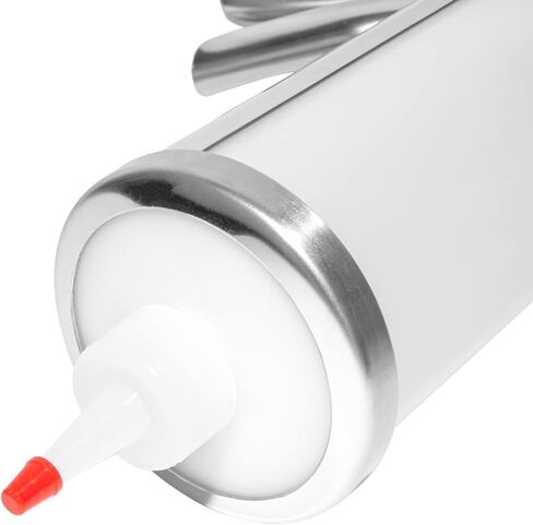 ALDKitchen Churro Maker | 1 L | Stainless Steel | Churro Filling Gun | Manual Spanish Doughnuts Filler | Cookie Press Maker | in Kuwait