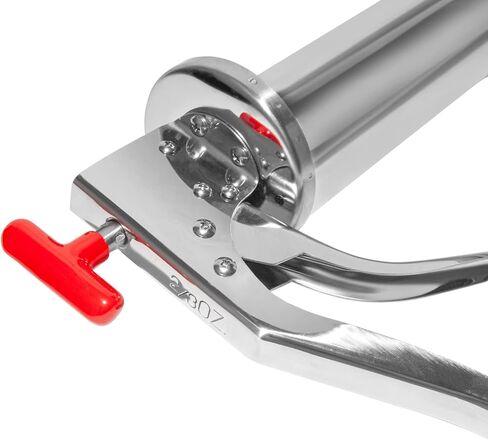 ALDKitchen Churro Maker | 1 L | Stainless Steel | Churro Filling Gun | Manual Spanish Doughnuts Filler | Cookie Press Maker | in Kuwait