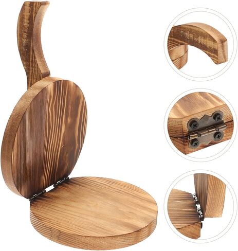 Kichvoe Wooden Dumpling Press Dough Mold Tool 8.85X5.90X1.37 Inch Manual Dumpling Skin Maker for Handmade Noodles and Dumplings Kitchen Cooking in Saudi Arabia