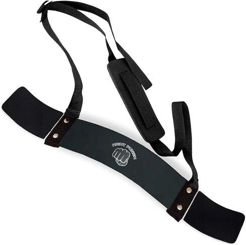 Arm Blaster for Biceps & Triceps, Heavy Duty Aluminum with Thick Neoprene Padding for Neck Support, Adjustable Straps for Weightlifting & Bodybuilding, Portable Arm Workout Equipment in Kuwait