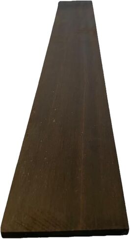 1 قطعة من غيتار غابون الأبنوس/LUTHIER/BANJO/FINGERBOARD فارغة 21 × 3 × 3/8 بوصة in Kuwait