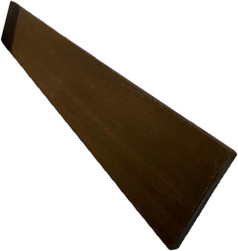1 قطعة من غيتار غابون الأبنوس/LUTHIER/BANJO/FINGERBOARD فارغة 21 × 3 × 3/8 بوصة in Kuwait