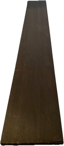 1 قطعة من غيتار غابون الأبنوس/LUTHIER/BANJO/FINGERBOARD فارغة 21 × 3 × 3/8 بوصة in Kuwait