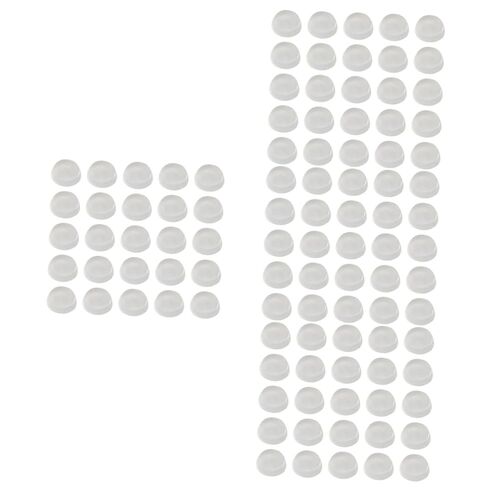64 Pcs Cabinet Door Bumpers Clear Self Adhesive Pads 0.47 Inch Noise Dampening Soft Close Bumpers for Cabinets Drawers Kitchen Furniture Protection in Saudi Arabia