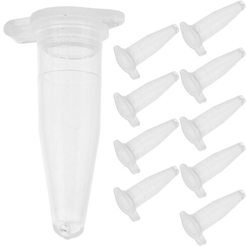 Snap-Type 0.2Ml Microcentrifuge Tubes with Leakproof Caps Clear Plastic Small Test Tubes for Laboratory Sample Storage and Precise Centrifugation 1000 Pieces in Saudi Arabia