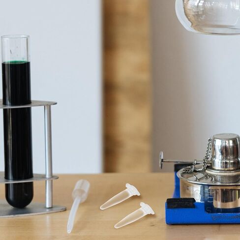 Snap-Type 0.2Ml Microcentrifuge Tubes with Leakproof Caps Clear Plastic Small Test Tubes for Laboratory Sample Storage and Precise Centrifugation 1000 Pieces in Saudi Arabia