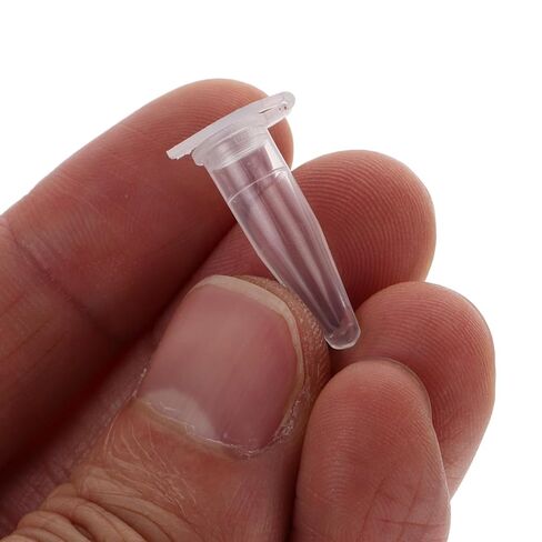 Snap-Type 0.2Ml Microcentrifuge Tubes with Leakproof Caps Clear Plastic Small Test Tubes for Laboratory Sample Storage and Precise Centrifugation 1000 Pieces in Saudi Arabia