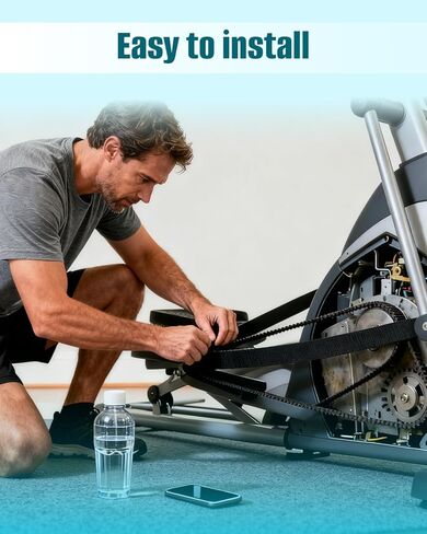 حزام محرك بيضاوي الشكل 10217-131 مناسب لـ Precor EFX 5.19 APLK 5.17 5.17i AMPF 5.33 ATRR 5.23 AA55 5.21 5.21i 5.21si A998 إلخ in Saudi Arabia