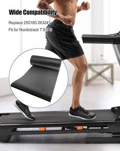 Treadmill Walking Belt (Running Belt) Fit for Nordictrack T 6.5 S Replace 250160 263241 in Saudi Arabia