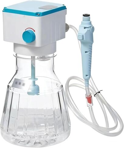 جهاز إعادة تدوير النفايات السائلة، شفاط فراغ سائل للمختبر سعة 2 لتر، مع التحكم في دواسة القدم/المقبض، سرعة قابلة للتعديل، 3 رؤوس شفط، معدل شفط 1.6 لتر/دقيقة، للمختبر والطب in Kuwait