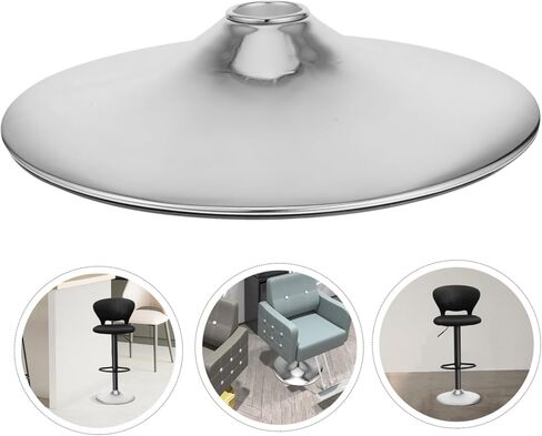 Heavy Duty Round Base for Bar Stool and Office Chair Stable Replacement Base Swivel Function for Salon Chairs and Dining Room Use in Saudi Arabia