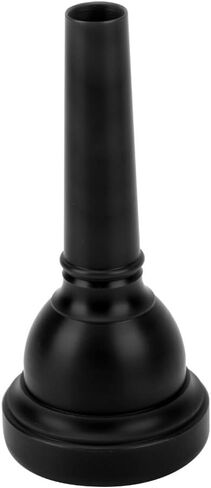 Trombone Mouthpiece MT‑22 ABS Plastic Trumpet Mouthpiece Tenor Mouth Piece Baritone Mouthpieces for Beginners, Replacement Part for Trombone(Black) in Saudi Arabia