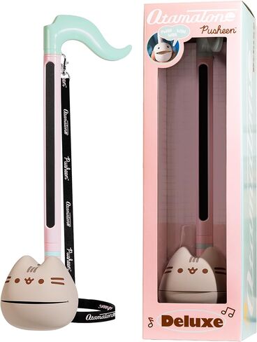 Pusheen the Cat Otamatone Deluxe Electronic Portable Music Instrument/Synthesizer from Japan by Maywa Denki [Limited Edition] [English Instructions] in Kuwait