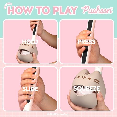 Pusheen the Cat Otamatone Deluxe Electronic Portable Music Instrument/Synthesizer from Japan by Maywa Denki [Limited Edition] [English Instructions] in Kuwait