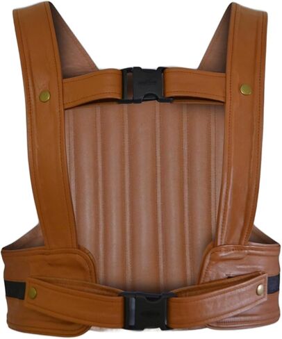 Billy Campbell The Rocketeer Rocket Pack Tan Leather Harness (US, Alpha, One Size, Regular, Regular, Tan) in Kuwait