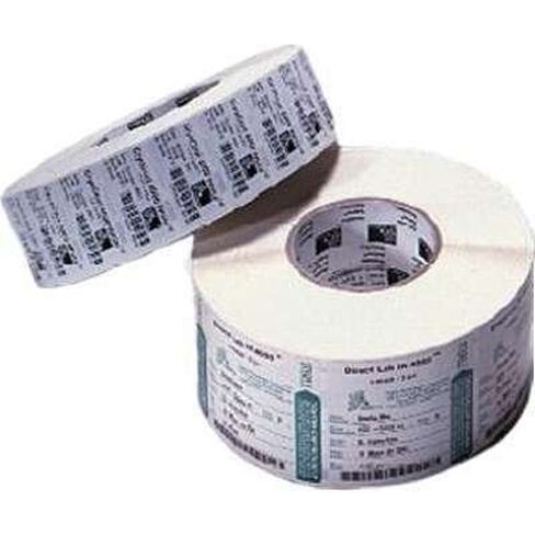 Zebra Technologies 18950 Z-Ultimate 3000T Polyester Label, Thermal Transfer, Perforated, 4" x 2", 1" Core, 5" OD (Roll of 1340 Labels, Case of 4 Rolls) (Pack of 4) in Saudi Arabia