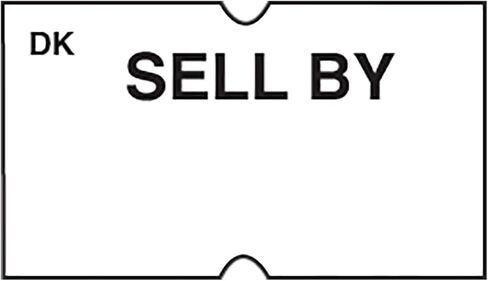 DayMark IT120544 White Sell By Label لمسدس الملصقات DM-3 - 8000 / PK in Saudi Arabia