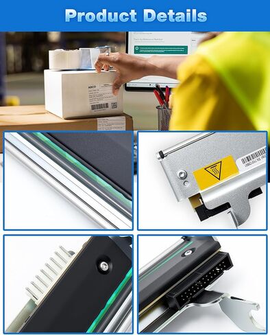 Printhead for Honeywell 50180236-001, Print Head 203dpi Replacement for Intermec PM45 PM45C Industrial Thermal Barcode Label Printers, Easy Installation Clear & Sharp Printing Performance in Saudi Arabia