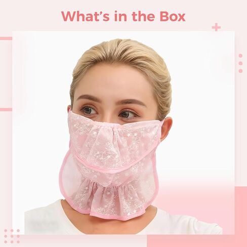 غطاء وجه نسائي، طباعة زهور مسامية، لركوب الدراجات والأنشطة الخارجية in Kuwait