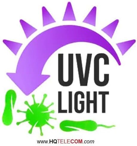 HQTelecom 120V 14inch 14W UV Lamp for HVAC A/C Ductwork Systems Up to 5 Tons HQ-UV-120V in Saudi Arabia