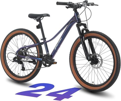 SPATIAL Mountain Bike, 20/24/26/27.5/29 inch Outdoor Cycling Bike,21/8 Speed Lightweight Aluminum Frame | Dual Disc Brakes,Adjustable Ergonomic Seat for Men Women Adult Teens in Saudi Arabia