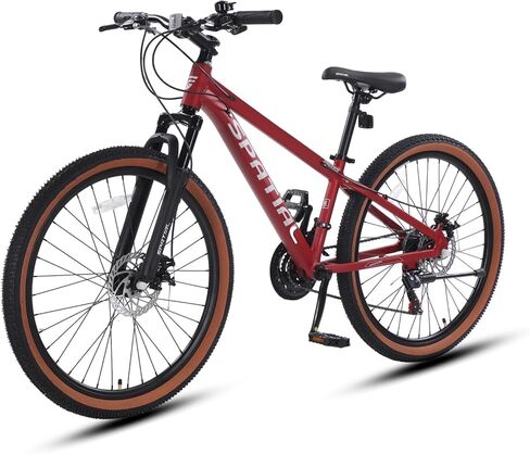 SPATIAL Mountain Bike, 20/24/26/27.5/29 inch Outdoor Cycling Bike,21/8 Speed Lightweight Aluminum Frame | Dual Disc Brakes,Adjustable Ergonomic Seat for Men Women Adult Teens in Saudi Arabia