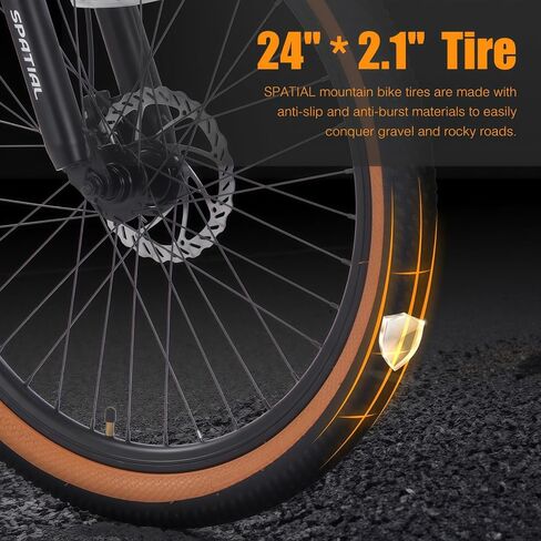 SPATIAL Mountain Bike, 20/24/26/27.5/29 inch Outdoor Cycling Bike,21/8 Speed Lightweight Aluminum Frame | Dual Disc Brakes,Adjustable Ergonomic Seat for Men Women Adult Teens in Saudi Arabia
