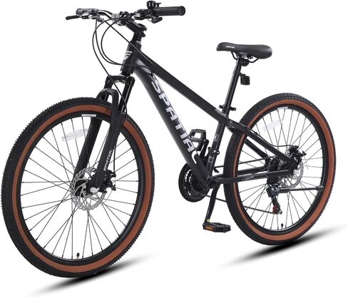 SPATIAL Mountain Bike, 20/24/26/27.5/29 inch Outdoor Cycling Bike,21/8 Speed Lightweight Aluminum Frame | Dual Disc Brakes,Adjustable Ergonomic Seat for Men Women Adult Teens in Saudi Arabia