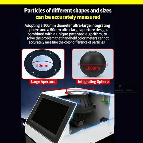 مقياس طيف القهوة الرقمي محلل تحميص سائل القهوة مع واجهة USB 400-700 نانومتر دقة 0.01% 10000 سجل اختبارات درجة تحميص القهوة في مصانع التحميص مراقبة الجودة in Saudi Arabia