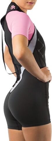 Oceanic Lavacore LavaSkin Women's Sporty Shorty - Pink/Grey - Size 14 in Saudi Arabia
