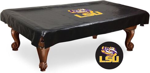 غطاء طاولة البلياردو من شركة Holland Bar Stool Company NCAA LSU Tigers in Kuwait