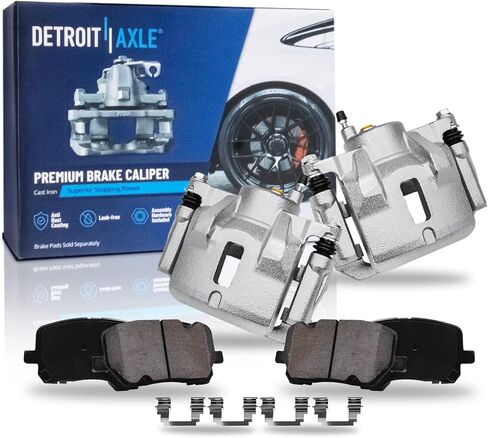 Detroit Axle - Rear Brake Drums for 2009-2019 Toyota Corolla Brake Drums 2010 2011 2012 2013 2014 2015 2016 2017 2018 Replacement in Kuwait
