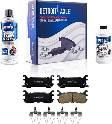 Detroit Axle - Rear Brake Drums for 2009-2019 Toyota Corolla Brake Drums 2010 2011 2012 2013 2014 2015 2016 2017 2018 Replacement in Kuwait