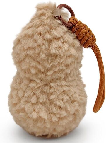 Cute Peanut Plush Toy, 6" Soft Peanut Stuffed Animal Funny Food Plushies with Legs, Adorable Smile Peanut Birthday Gift for Kids Girls Boys in Kuwait