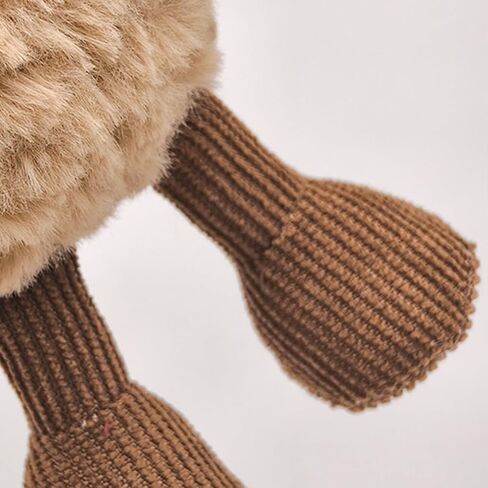 Cute Peanut Plush Toy, 6" Soft Peanut Stuffed Animal Funny Food Plushies with Legs, Adorable Smile Peanut Birthday Gift for Kids Girls Boys in Kuwait