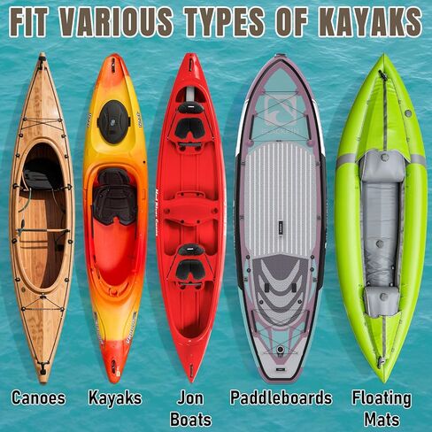 عربة كاياك من الألومنيوم شديدة التحمل، عرض قابل للتعديل بسعة وزن 470 رطل وإطارات صلبة مقاس 12 بوصة، عربة ترولي زورق قابلة للفصل لزوارق الكاياك وألواح التجديف العائمة وبساط جون بوتس in Kuwait